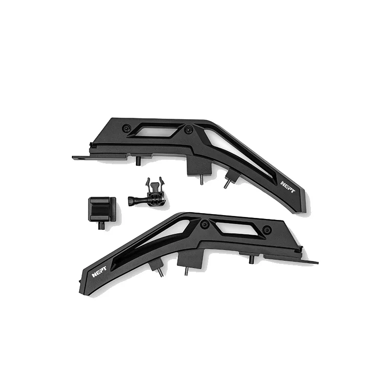 Off Road 4x4 Accessories Aluminum-magnesium Alloy Hood-Mounted Limb Riser Branch Splitter Base For Ford Bronco 2.3T,2.7T, 3.0T