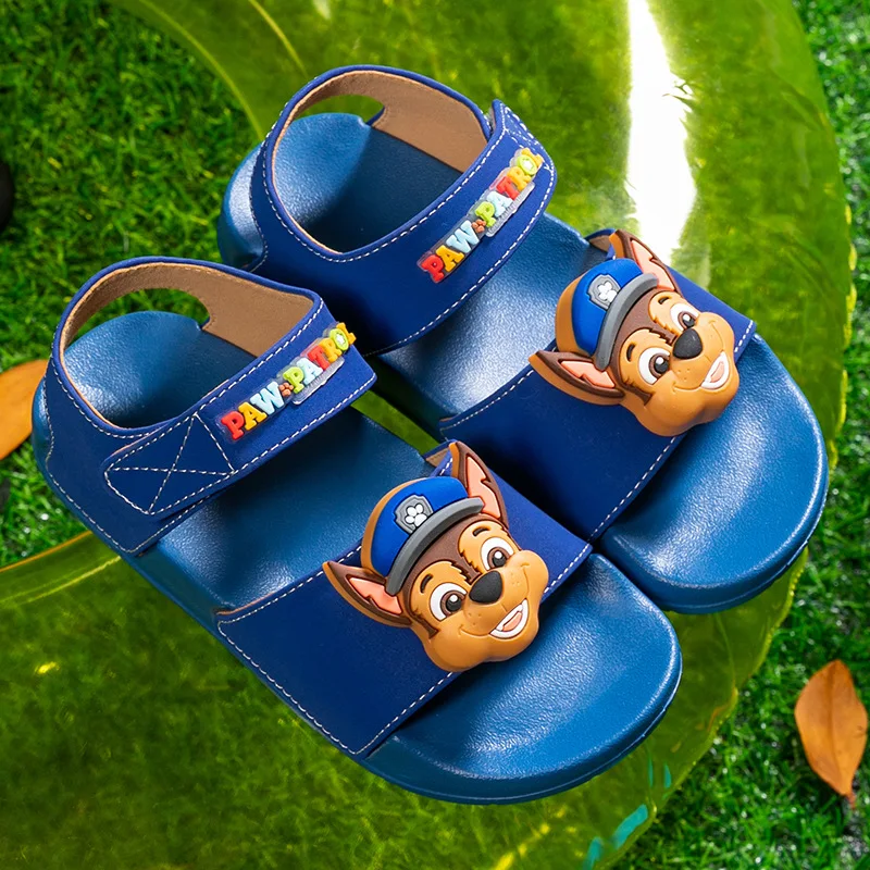 PAW PATROL Children\'s Sandals Outdoor Comfortable Non-slip Breathable Sandals Heel Strap Shoes for Boys And Girls