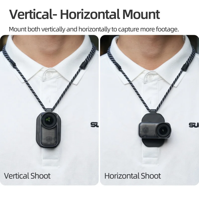 ل DJI OSMO نانو كاميرا مغناطيسية جبل الرقبة الحبل ل Insta360 GO 3S/GO 3/MIC قابل للتعديل الرقبة حزام جبل ملحقات الكاميرا