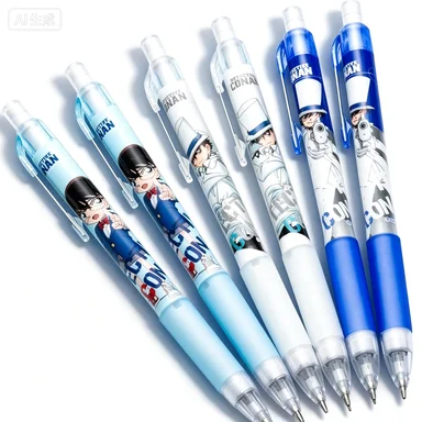 Detective Conan mechanical pencil, easy to click without breaking the lead - Back-to-school gift, school supplies