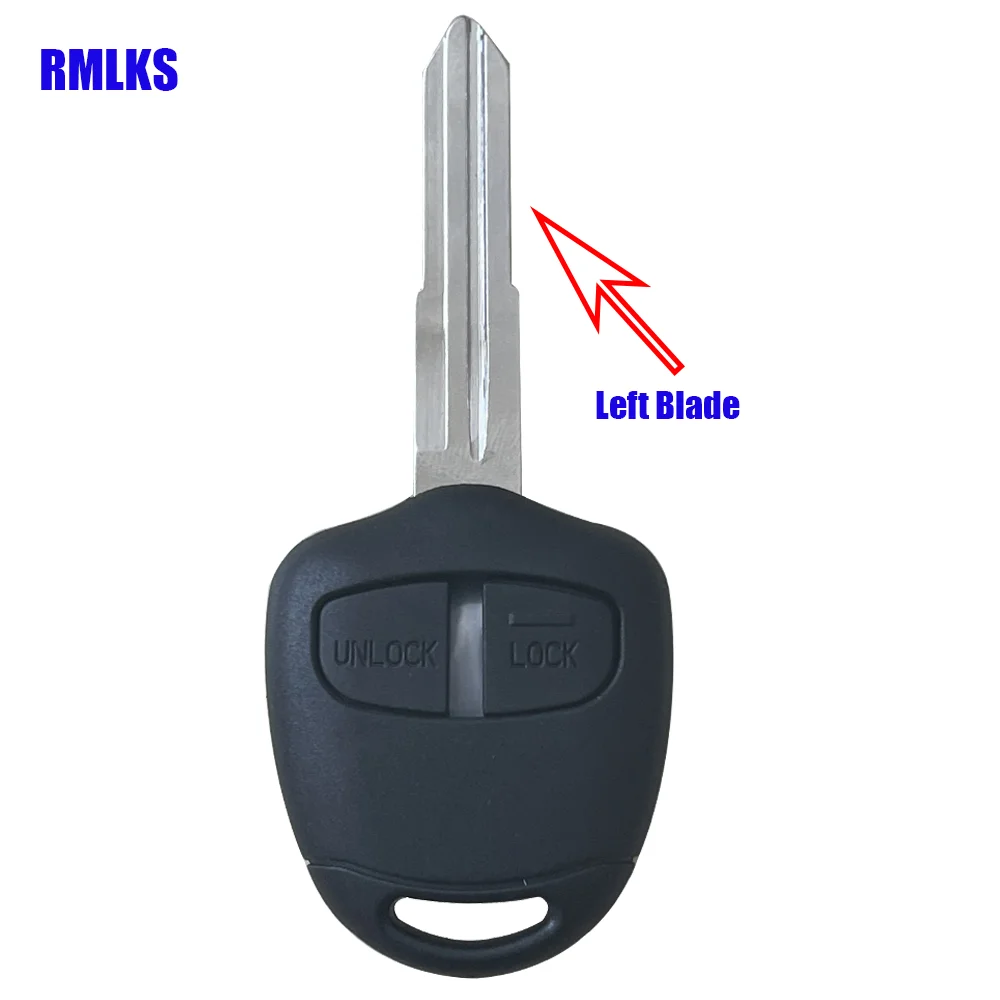 New 2 3 Buttons Remote Key Shell Fit For MITSUBISHI Lancer EVO Colt Outlander Mirage Uncut Keyless Entry Fob Car Cover Case