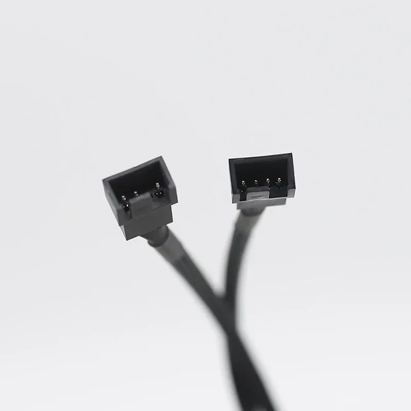 1pc 4 Pin PWM Splitter Cable 4Pin PWM Female To 3/4 Pin PWM Adapter Cable Line for Computer CPU Case Fan Power Cable