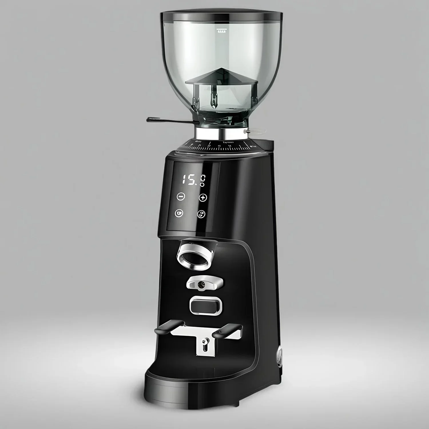 100 Level Adjustable Fine Grinding Touch Display Automatic Electric Office Home Cafe Coffe Coffee Bean Grinder