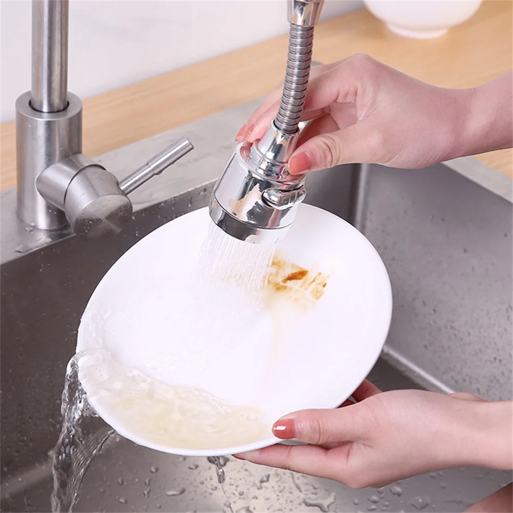 Stainless Steel Kitchen Faucets Faucet Extender And Adapter Booster Shower Household Tap Water Splash Filter Kitchen Accessories