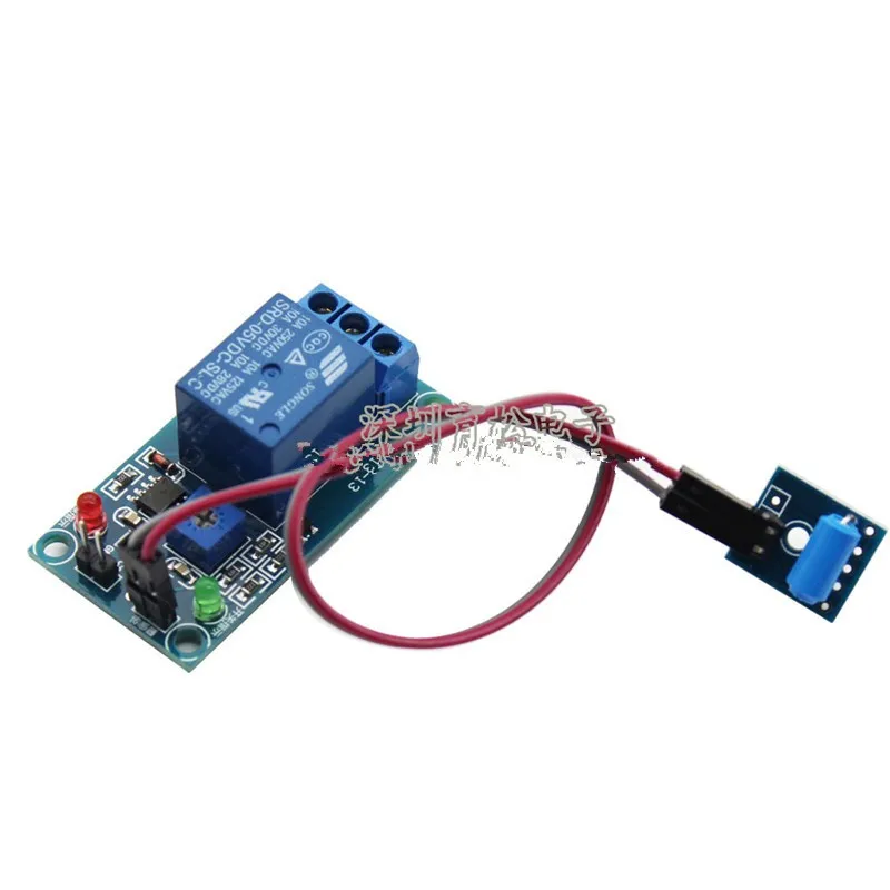 

Normally Closed Vibration Sensor Module Plus Relay Combo Alarm Trigger