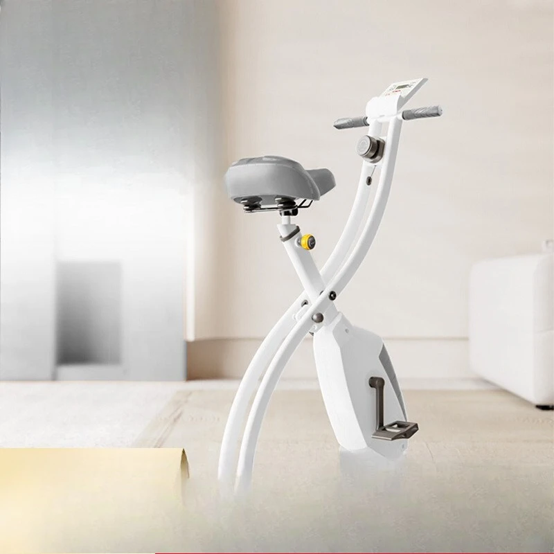 

Magnetic control indoor fat-burning bicycle, foldable sports bicycle, small sports pedal, fitness home