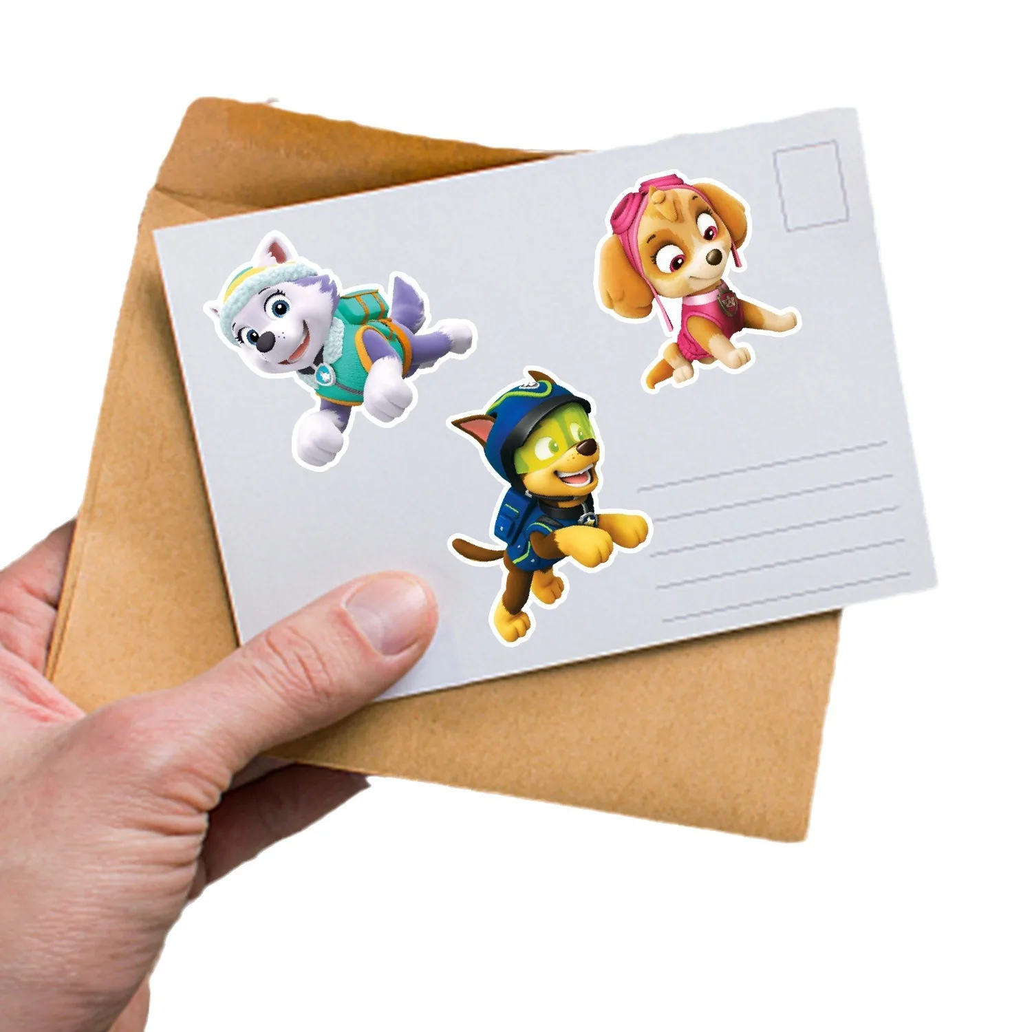 100 個パウパトロールステッカー漫画 PVC デカールおもちゃ DIY 装飾防水スケートボード荷物電話冷蔵庫車ギフト