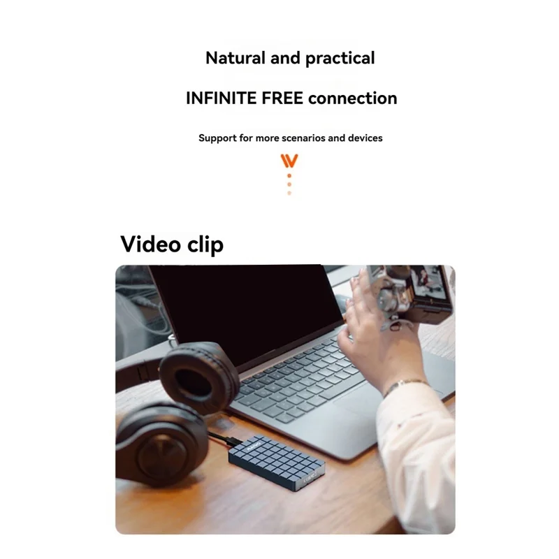 

MAIWO USB4 40 Гбит/с Nvme M.2 SSD Корпус Алюминиевый внешний корпус, Type-C поддерживает до 8 ТБ