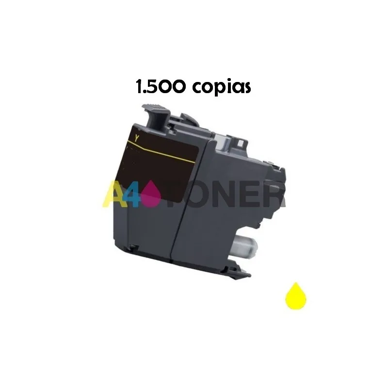 LC3233 / LC 3233 yellow compatible with original ink cartridge Brother LC-3233 A4toner.com