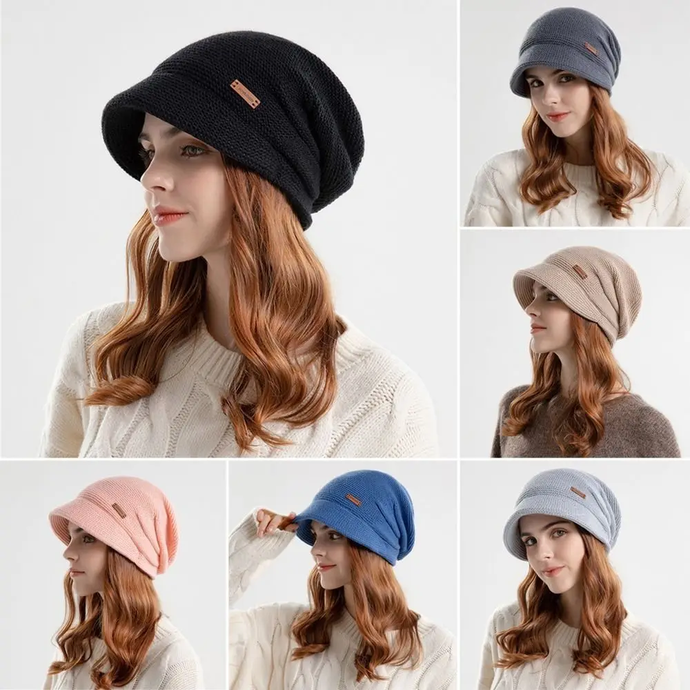 chapeu-casual-de-malha-macia-com-aba-curta-gorros-grossos-para-manter-o-calor-forrado-de-la-ao-ar-livre
