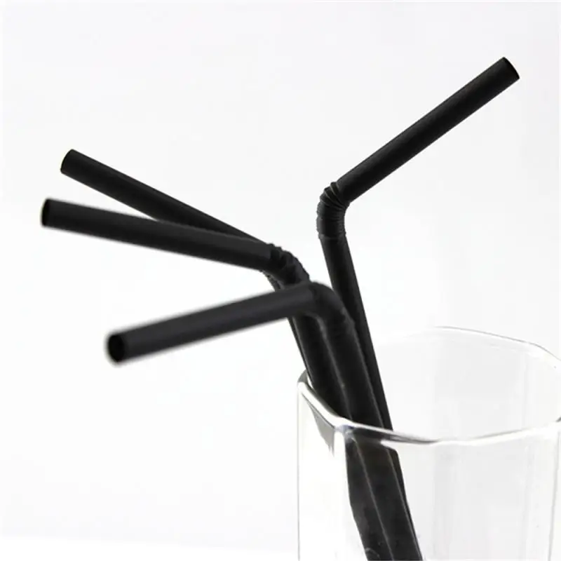 Material Can Be Reused Durable Bendable Straw Wedding Bar Party Exclusive 6 * 210mm Wedding Bar Party Accessories Plastic