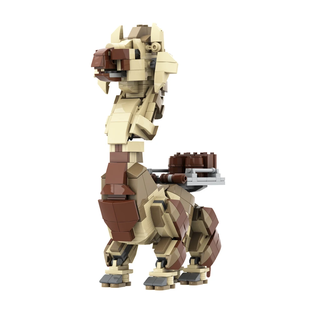 Gobricks MOC Ronto Bricks DIY Model Camel Animals Building Block Set Educational Toys Space Wars For Kid Birthday Gift