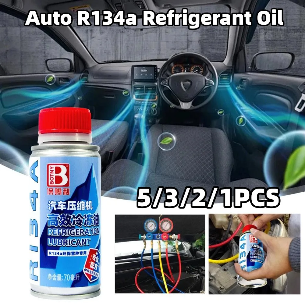 High-quality Auto R134a Refrigerant Oil Compressor Oil Car A/C Air Conditioning System Refrigerant Car Truck Bus Accessories ﻿