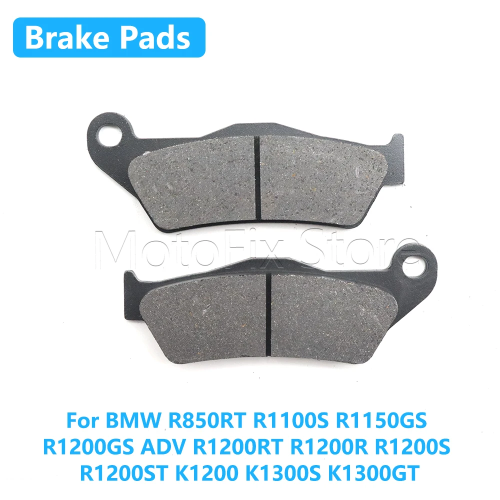 Motorcycle Accessories Rear Brake Pads For BMW R850RT R1100S R1150GS R1200GS ADV R1200RT R1200R R1200S R1200ST K1200 K1300 S GT
