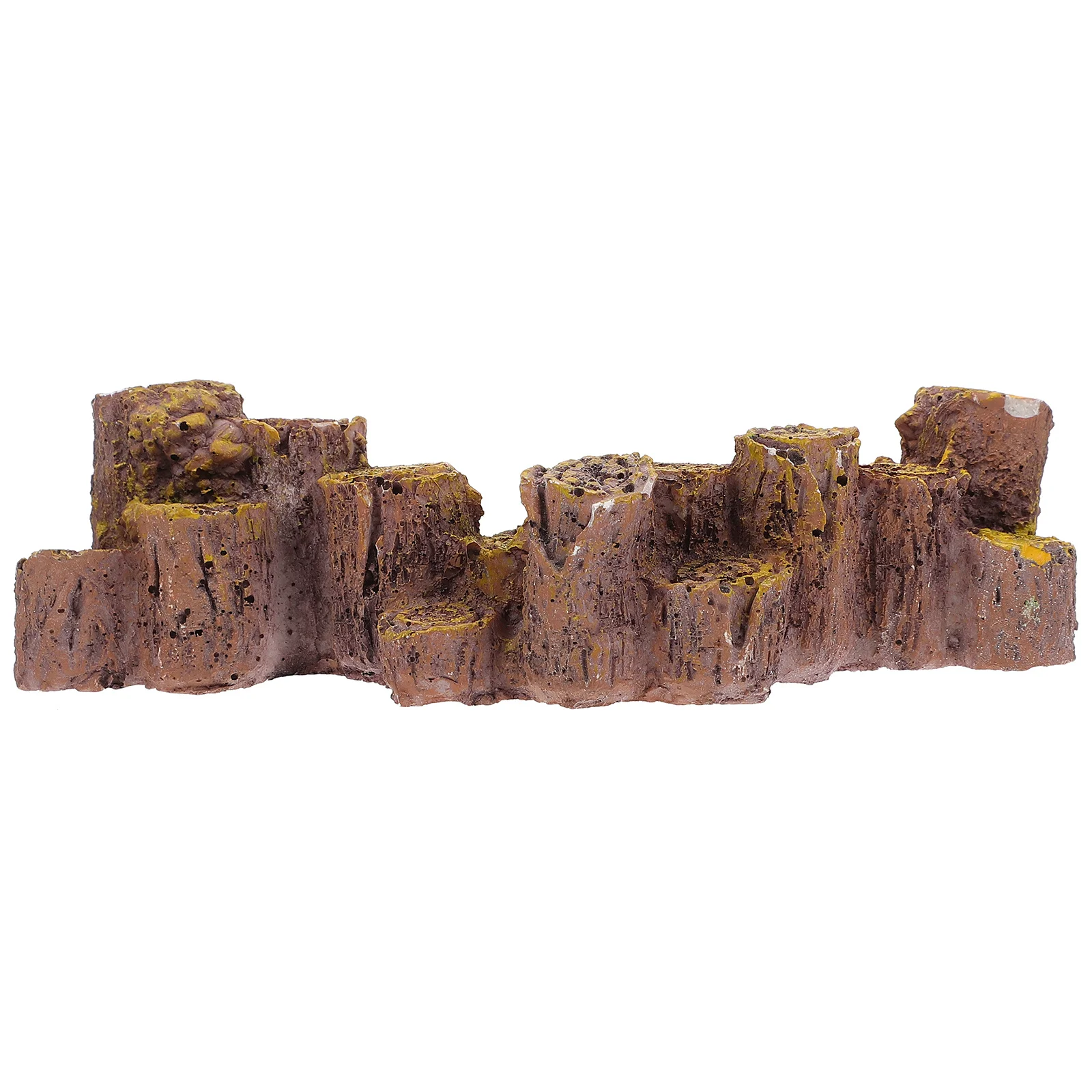 

1Pcs Artificial Wood Pile Aquarium Decor Resin Craft Fine Workmanship Realistic Details Safe Eco Friendly Material