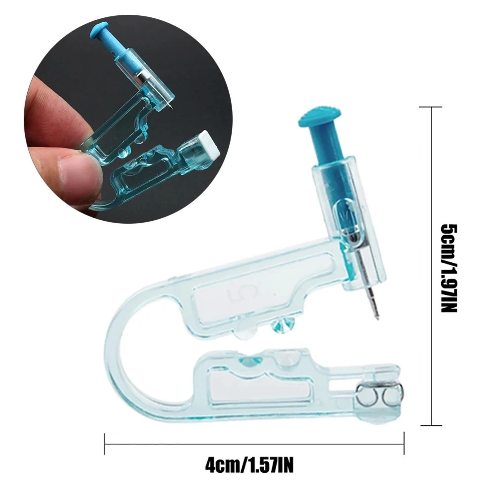 20/15/10/5PCS Ear Piercing Gun Safe Disposable Sterile No Pain Piercer Tool Machine Studs Nose CLip Body Jewelry Piercing Tool