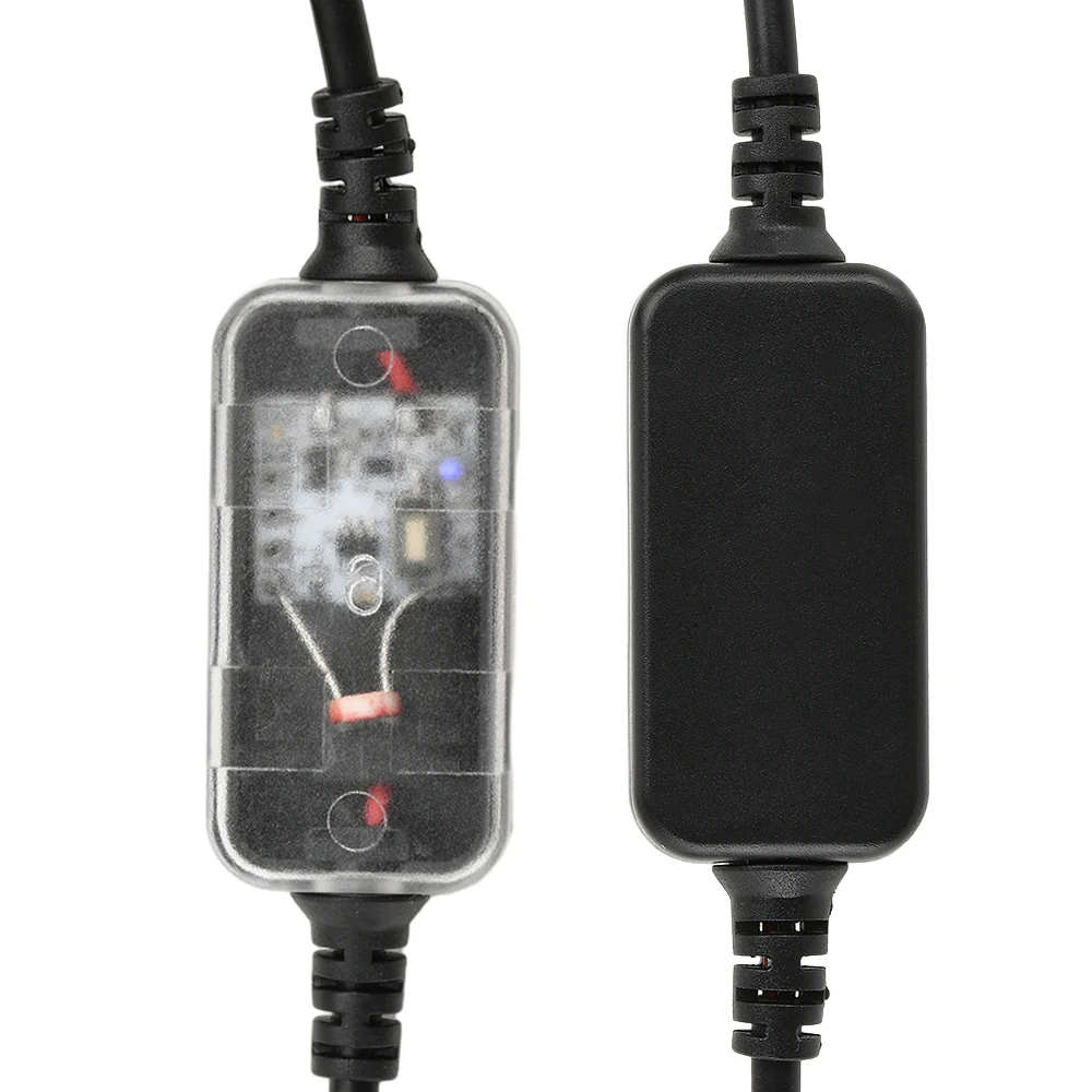 DC 3.7-24V Auto-On/Off Light Sensor Switch with USB Cable - Day/Night Mode for Ceiling Lights, Hallways, LED Strip Lights