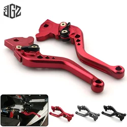 Aluminum Motorcycle Adjustable Short Brake Clutch Levers Handlebar Titanium for Yamaha Cygnus 125 BWS R 125 Smax155 2016 2017