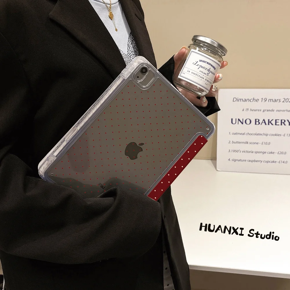 Red Polka Dot Ipad … - image