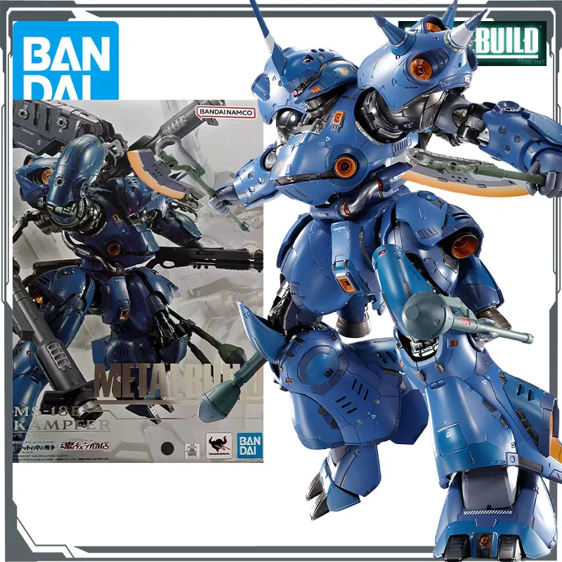 

Bandai Original Mobile Gundam METAL BUILD MS - 18E KAMPFER 180mm Anime Action Figures Toys for Boys Gift Model Ornaments