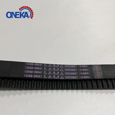 ONEKA 도요타 어벤시스 1997-2003 캠리 1987-1998 피크닉 1996-2001 2.0 엔진용 타이밍 벨트, 13568-09041 163S8M27, 3S-FE 5S-FE