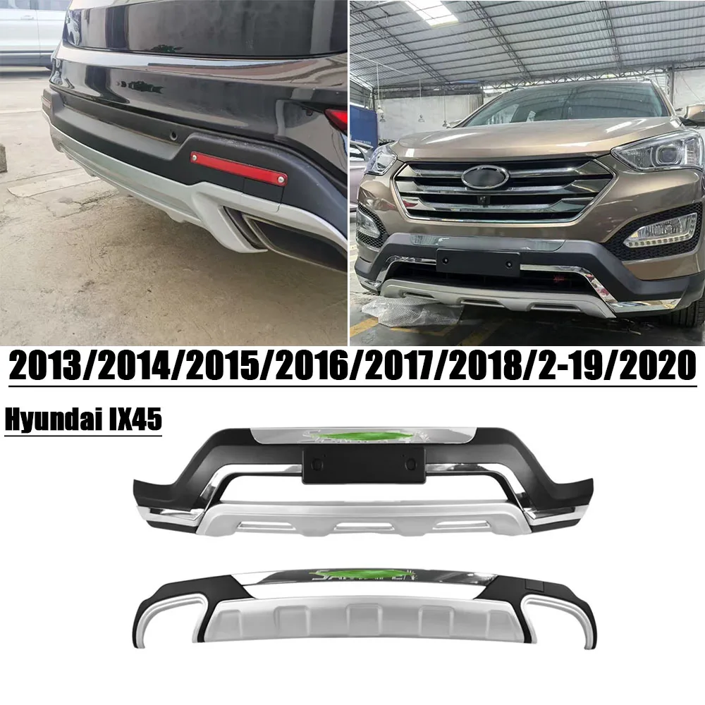 New For IX45 Front Rear Bumper Bull Bar Protector External Car For Hyundai Santa Fe - IX45 SantaFe ix45 13-20Year