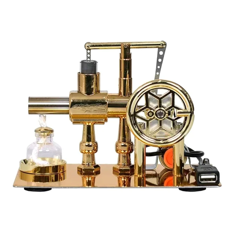 Metal Stirling Engine Model Physical Science Experiment Stirling Engine Model Physical Science Experiment Teaching Aids