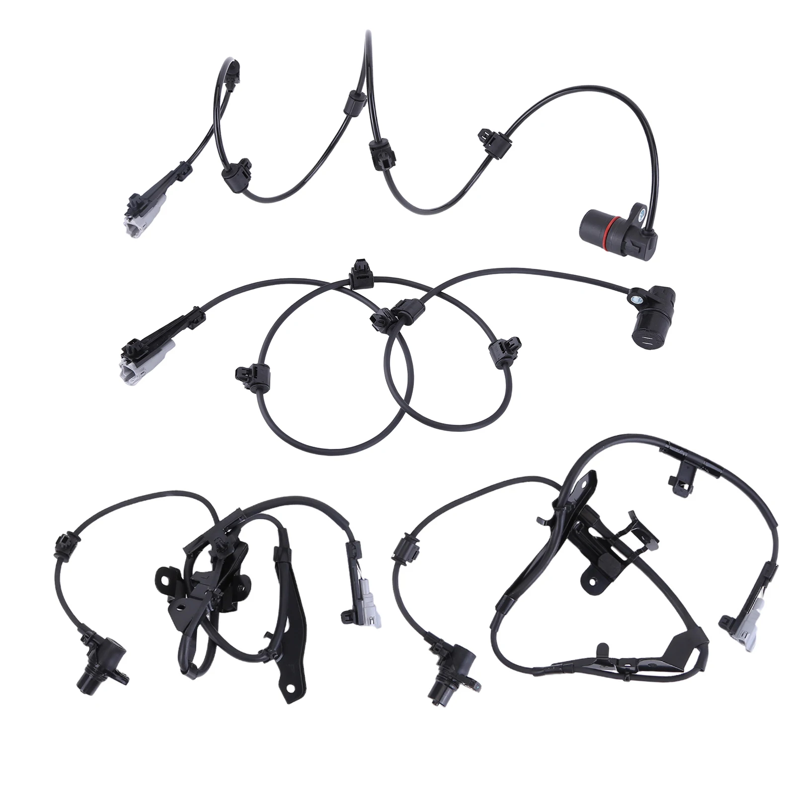 

4pcs For Toyota Sequoia 2001-2007 ABS Sensor 89542-0C010+89543-0C010+89545-0C020+89546-0C020