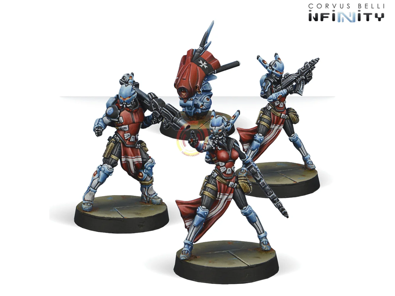 Resin Model Kit 28572 Infinity PANOCEANIA - ORDER SERGEANTS