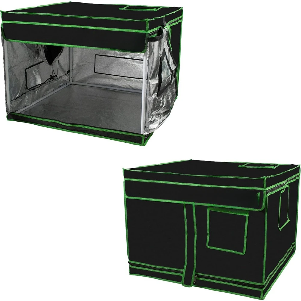 32x32x24 Reflective Indoor Grows Tent 2x2 - Mylar Grow Tent -- for Indoor Grow Room - Hydroponics Growing Tent - Grow Tents