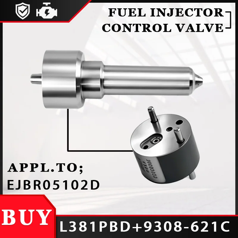 Injector Repair Kit 7135-646 Common Rail Injector Nozzle L381PBD Control Valve 9308-621C, For Renault Injector, LF3027