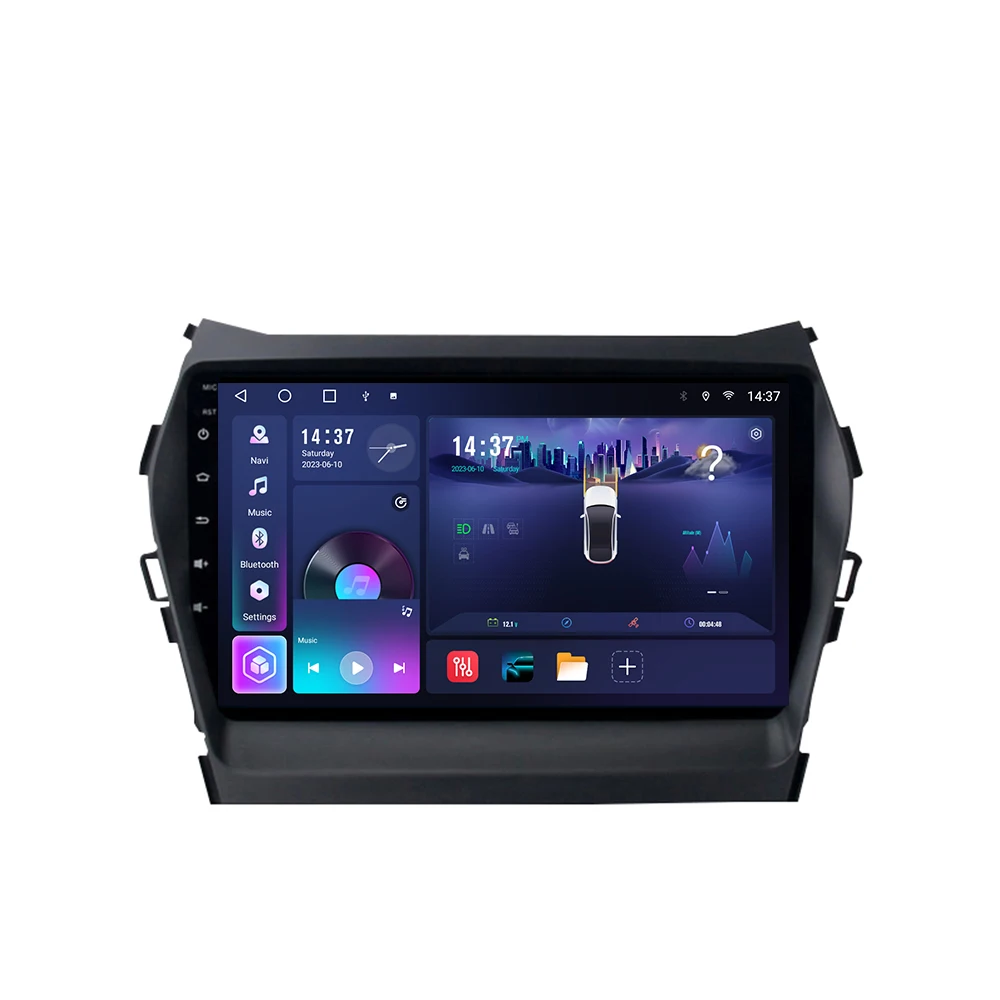 Penhui for Hyundai iX45 Santafe ( 2013-2018) Car Radio Multimedia Video Player Navigation GPS 2din