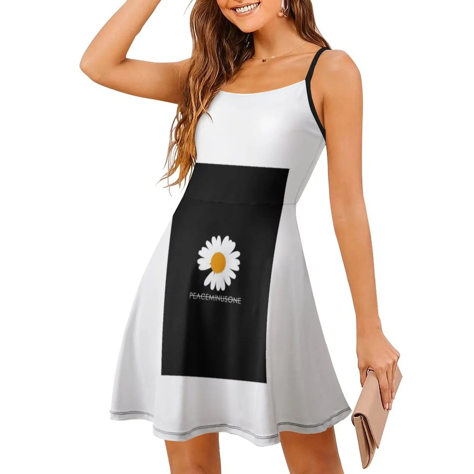 G Dragon Pmo Daisy Iphone Case فستان سموك زهري للنساء لربيع وصيف فستان كاجوال للحفلات Kpoap Biagbang Toap G & L #3