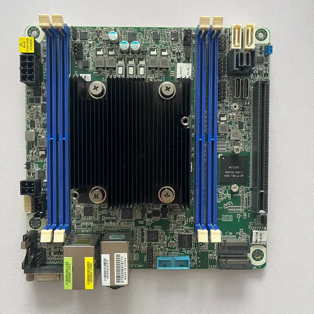 For ASRock S4B2123 For D2123D4I4 Powerful Performance ITX Motherboard Supporting Xeon D2123 CPU