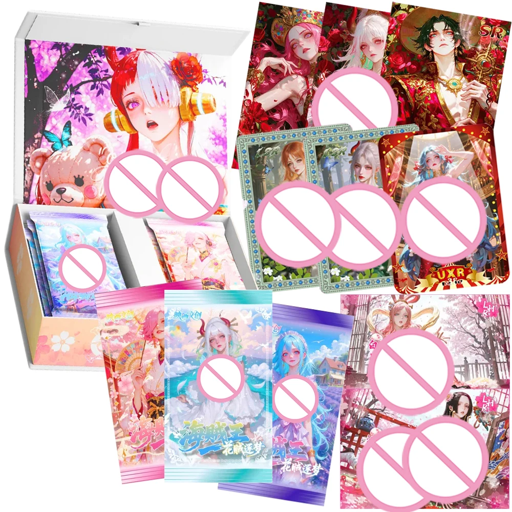 

Коллекционные карточки One Piece: Японское аниме, креативный рождественский подарочный набор, карточки с персонажами, любимые игрушки для мальчиков