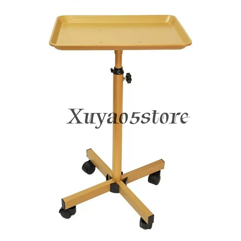 Golden Tray Barber Shop Hair Salon Storage Storage Tool Cart Hair Salon Cart