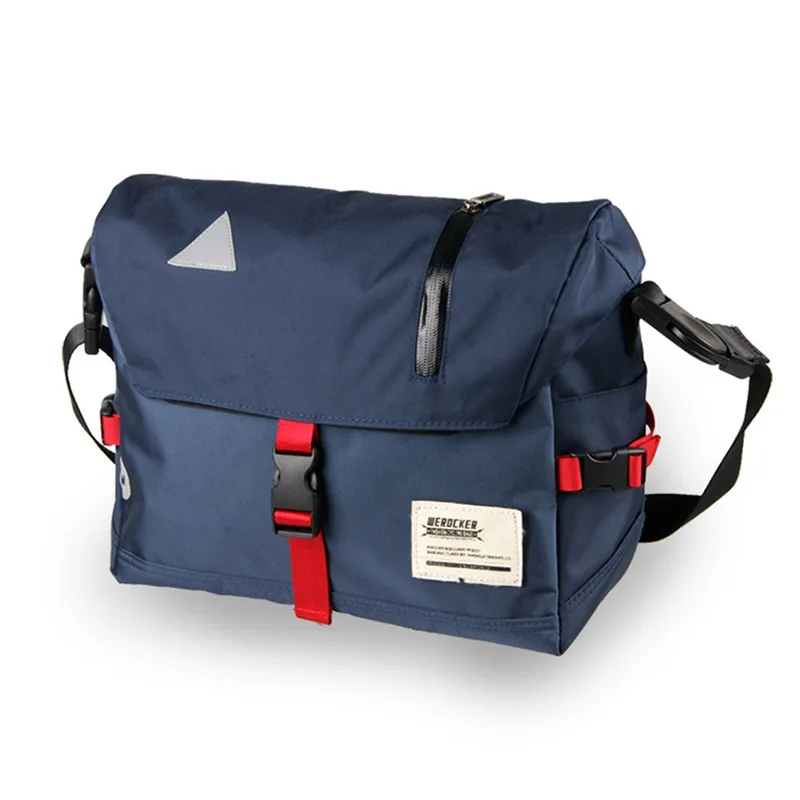 Bags for Men Canvas Shoulder Bag Casual Crossbody Bag Trendy Bicycle Fashionable Handbags Lightweight for Movement