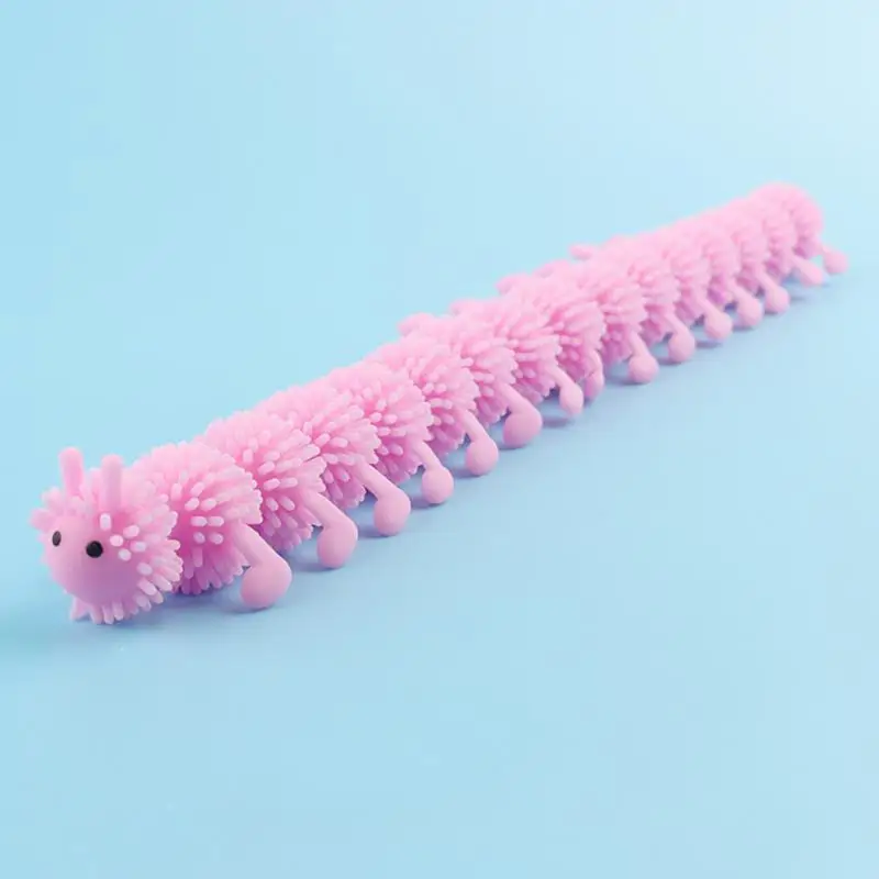 1pc Knots Caterpillar  Relieves Stress Toy Personalized Worm Noodle Stretch String Anti Stress Autism Vent Kids Toys New