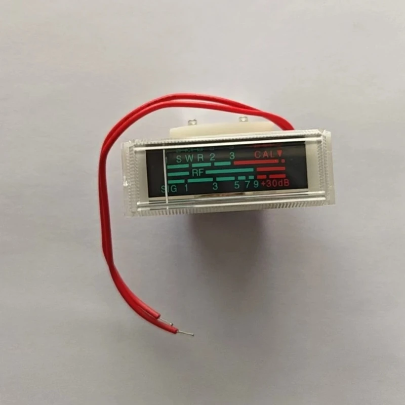 Dc current meter with backlight level signal indicator head TX PWR DB meter electronic instrument indication +30DB