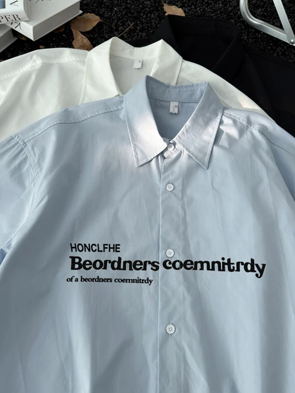 

Мужская футболка свободного кроя с коротким рукавом, летняя, модный дизайн, с принтом, повседневная, молодежная, популярная, китайское производство