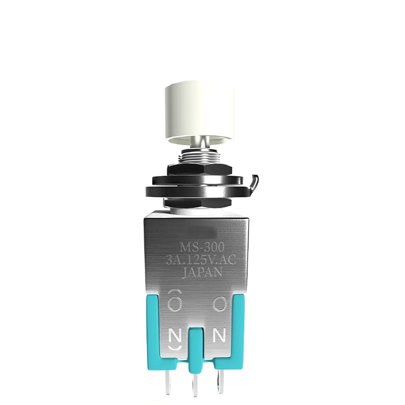 Original MS-300 button key switch hole 6mm, 6-pin 3A125V