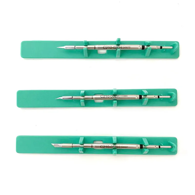 JBC Original Soldering Iron Tip Pen Head C210-002H C210-018H C210-002H Cartridges Tips For T210-A Soldering Station Welding Work