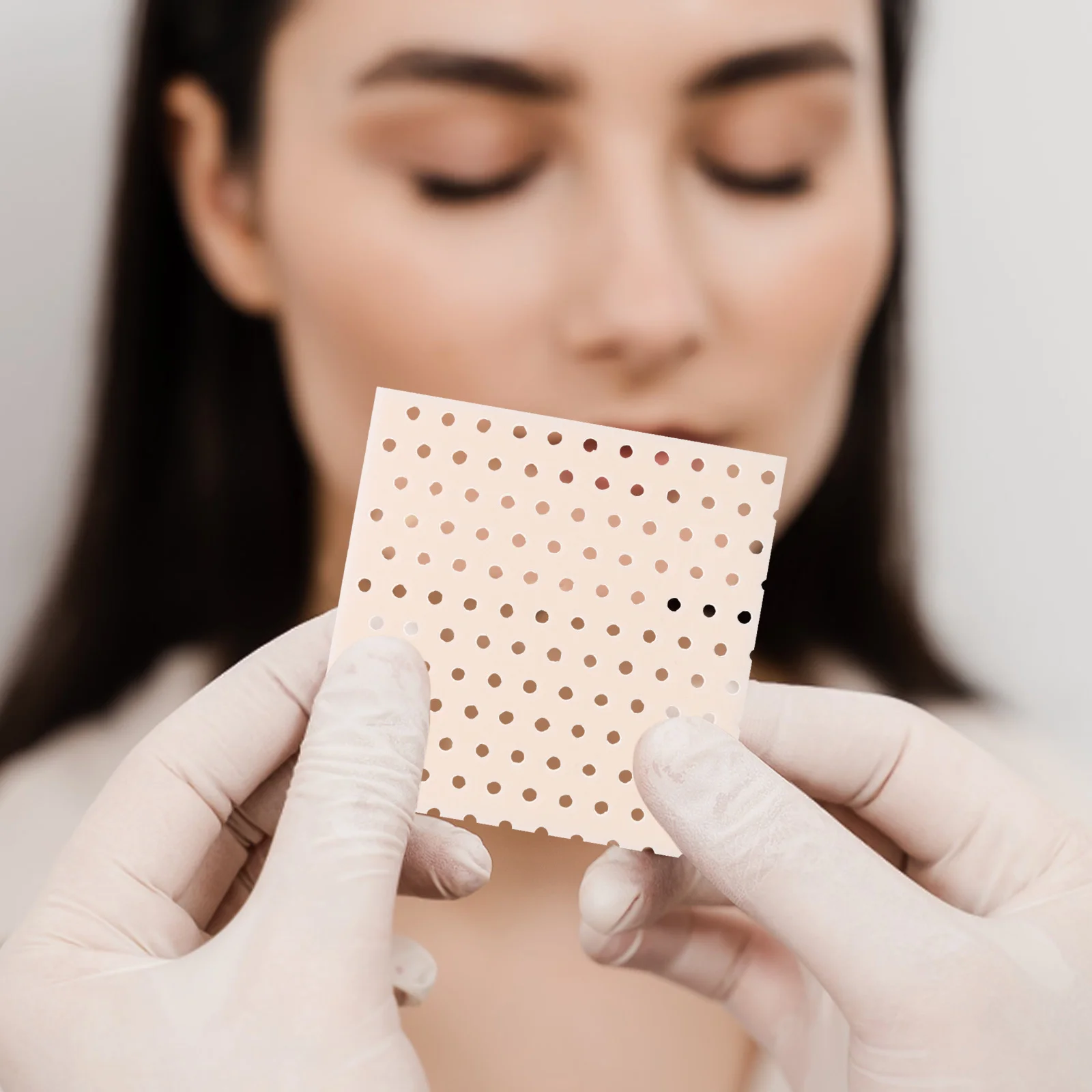 جبيرة الأنف بالحرارة، دعم خارجي، دعامة أنف مربعة خفيفة الوزن لأداة تشكيل محمولة الملف الشخصي المحدد