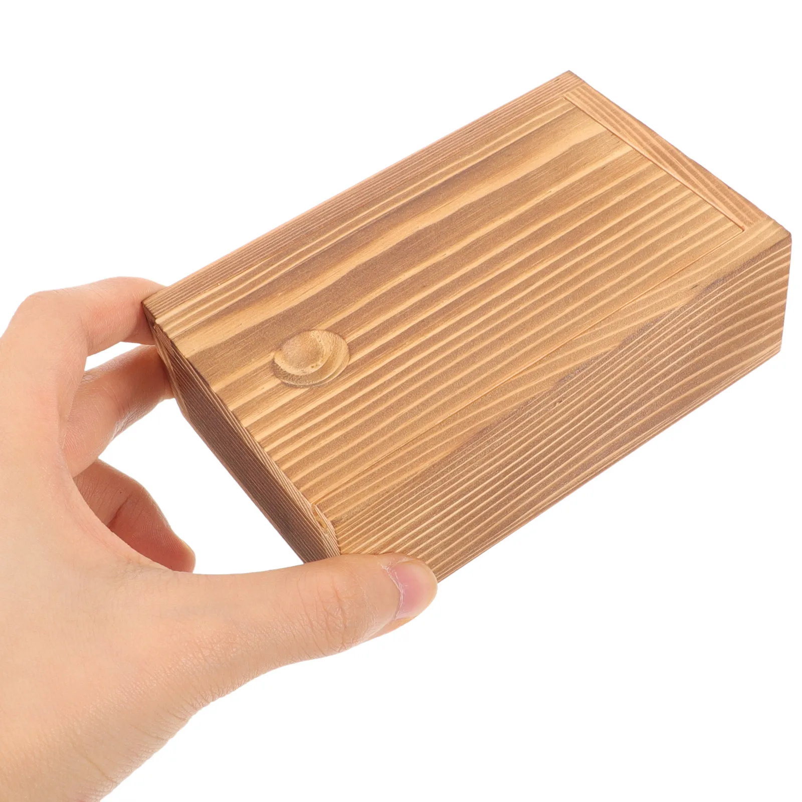 

Wooden Jewelry Storage Box Trinket Case Earring Organizer Desktop Vintage Wood Container For Bracelets Necklaces