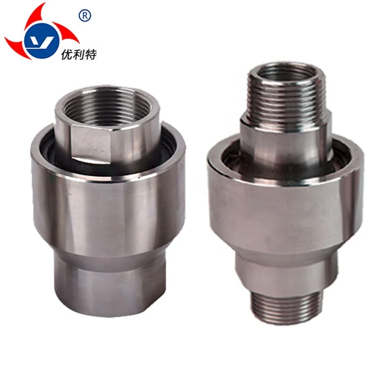 나사형 스테인리스 스틸 고압 축 회전 유니온