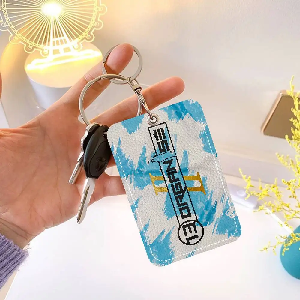 Rapper Jul Inarretable Music Holder Keychain With Keychain For Access Card Bus Pass & Card Credit ID Bank Card Protective Case