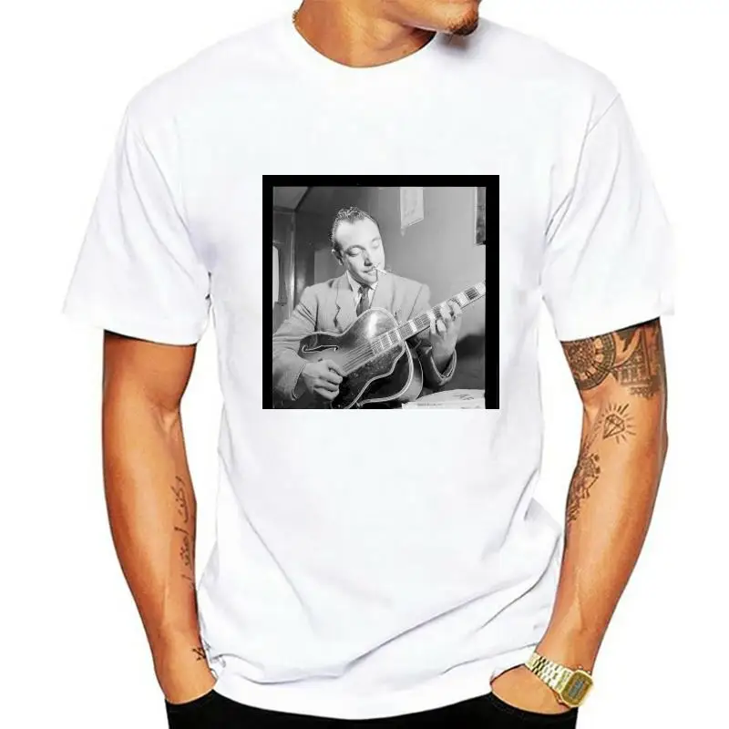 Jazz T Shirt - Django Reinhardt William Gottlieb Portrait New York Jazz Picture