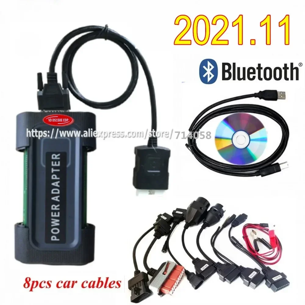 VdIJk Autocoms Pro Original Diagnostic Tool Kit 2021.11 Keygen Obd2 Scanner Car Truck for Tnesf Delphis Orpdc 100251 SC006B