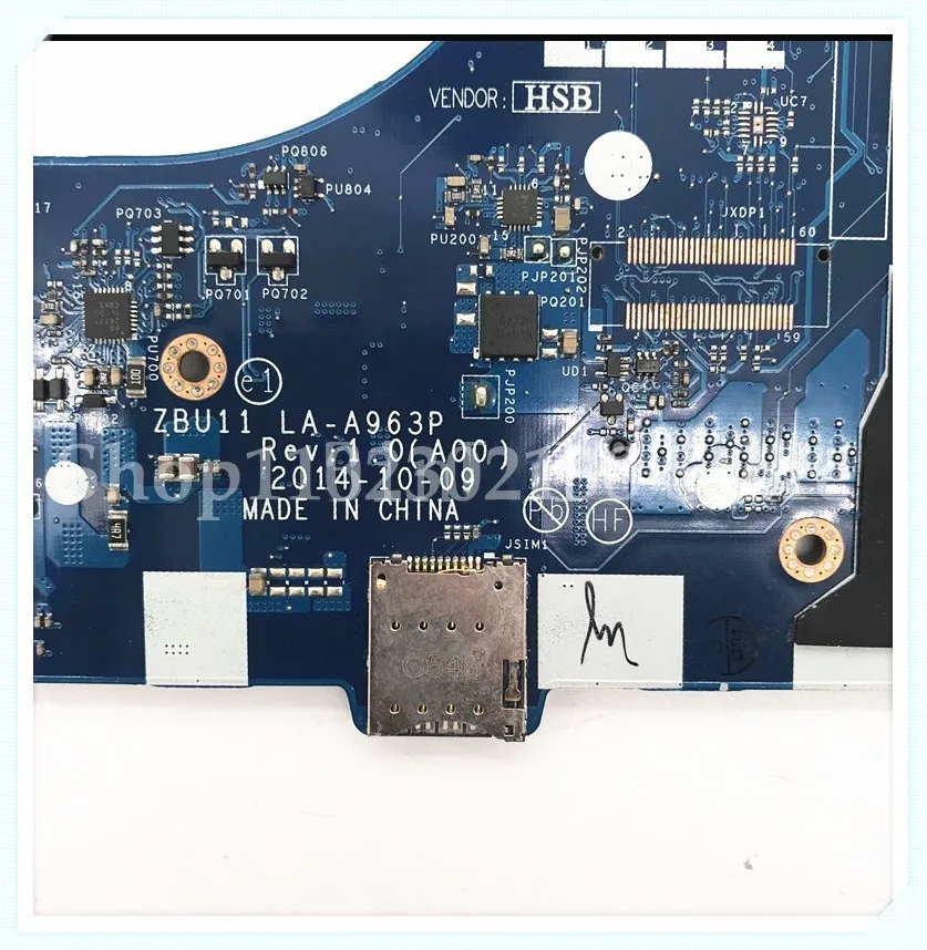 Placa base para ordenador portátil DELL Latitude E7450, CN-0KVR03 0KVR03 KVR03 ZBU11 LA-A963P de alta calidad con SR23V I7-5600U CPU 100% probado