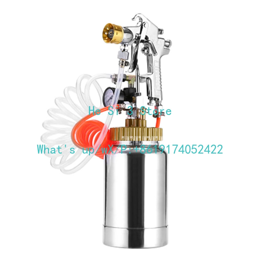2L Pressure Tank Sprayer Multi-colour Paint Water-in-water Spray Gun Latex Paint Spray Gun 0-3bar 2.5/3.0/3.5/4.0mm (21*12cm)